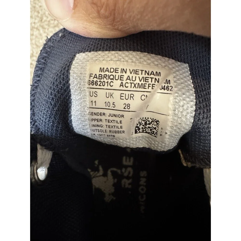 Converse Chuck Taylor All Star Sneakers Girls 11 Navy Unicorn Hi Top Lace Up